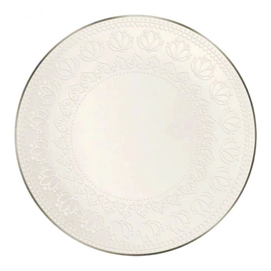 Prato 20,5cm Sobremesa Cerâmica Harmony